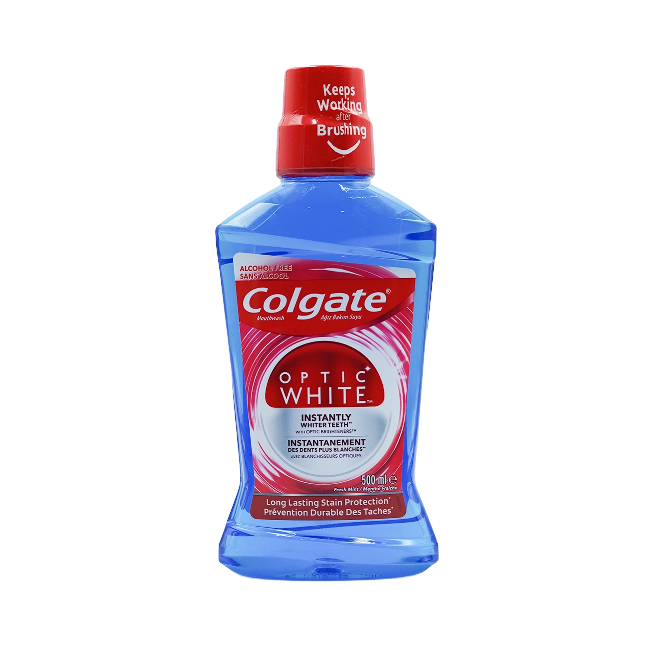 Colgate Optic White Mouthwash 500ml