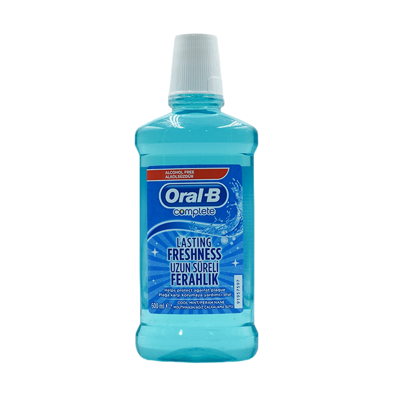 Oral-B Cool Mint Mouthwash 500ml