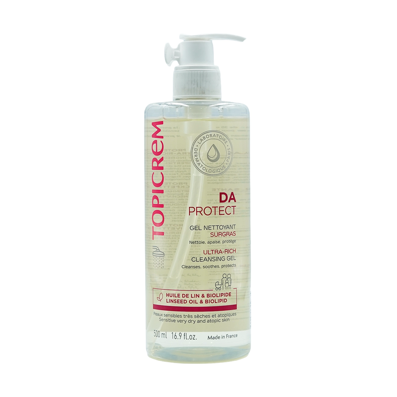 Topicrem Ultra Rich Cleansing Gel (500 ml)