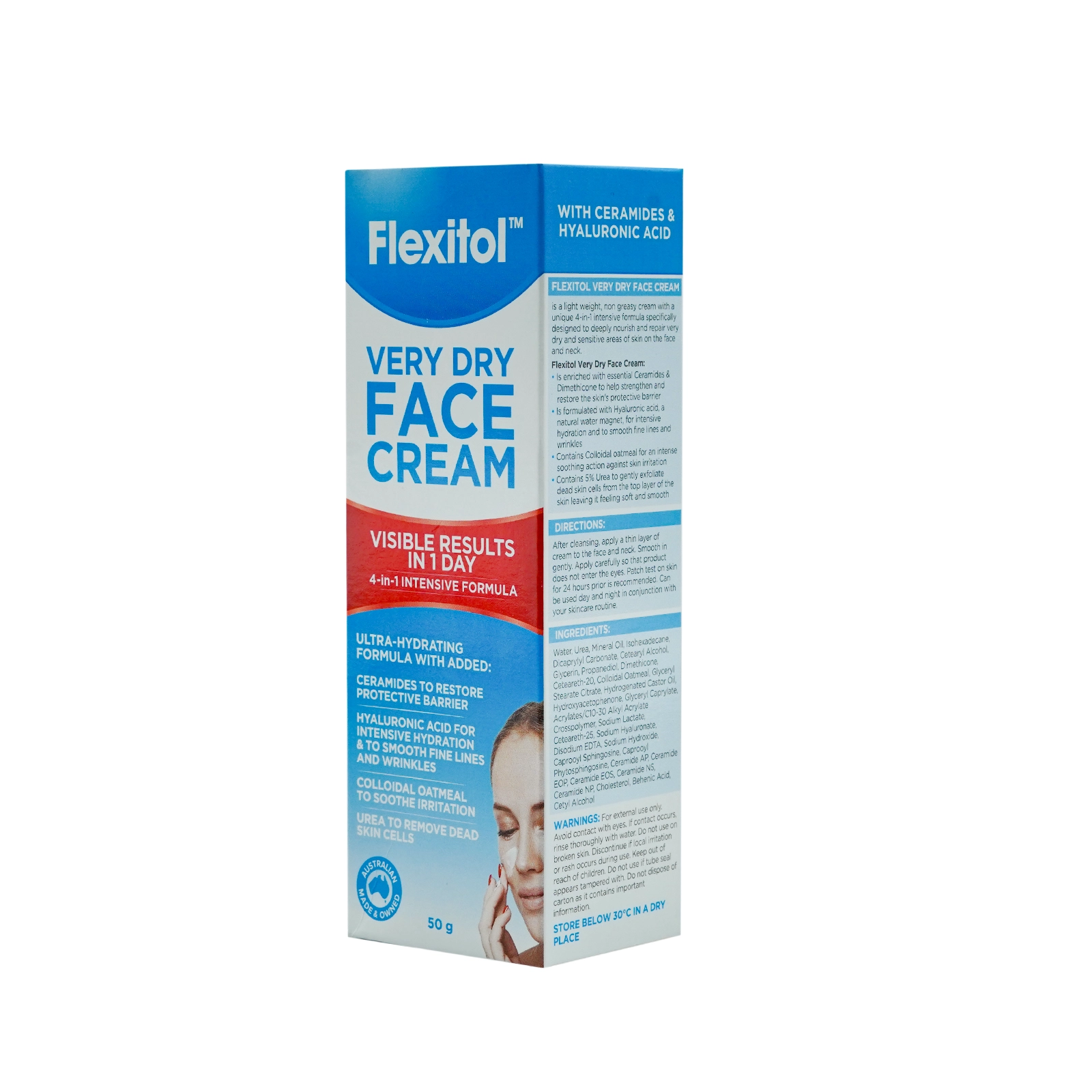 Flexitol Very Dry Face Cream (50g)