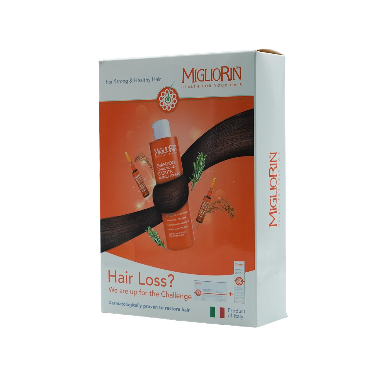 Migliorin Phials for Hair + Dan Shampoo