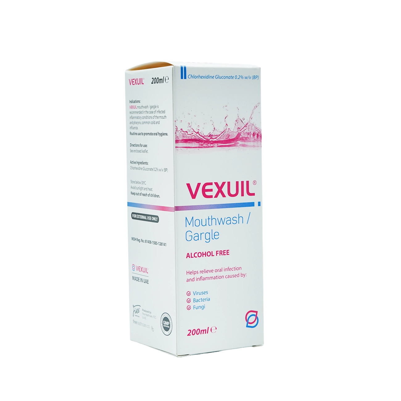Vexuil Mouthwash Gargle 200ml
