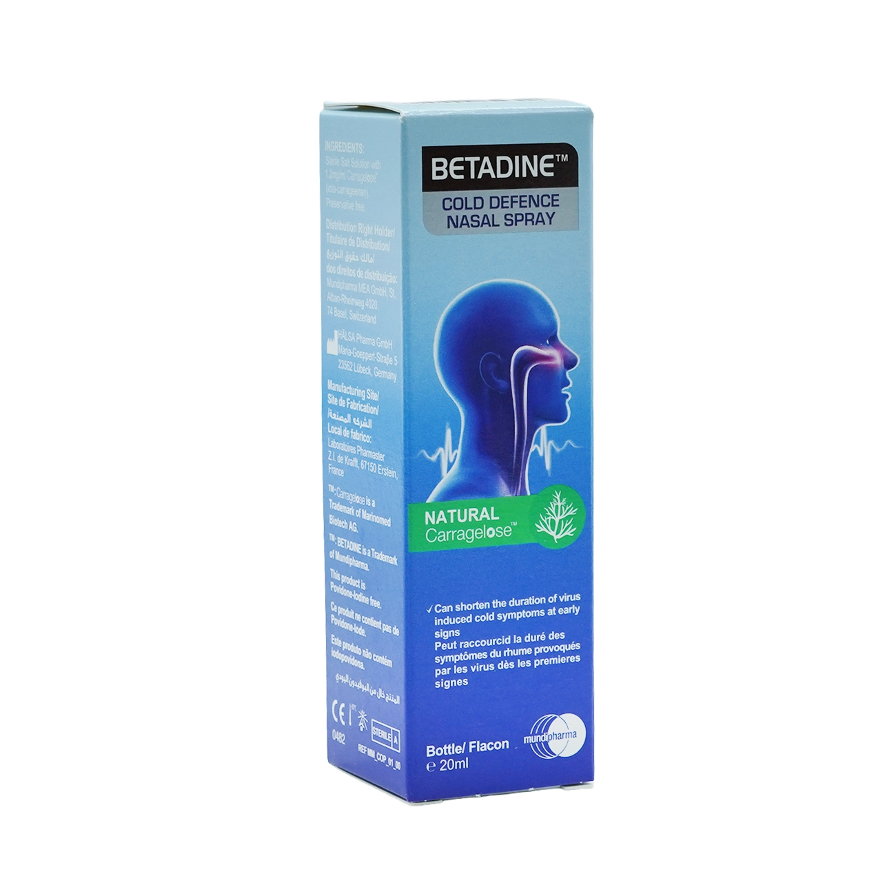 Betadine Cold Defence Nasal Spray 20ml