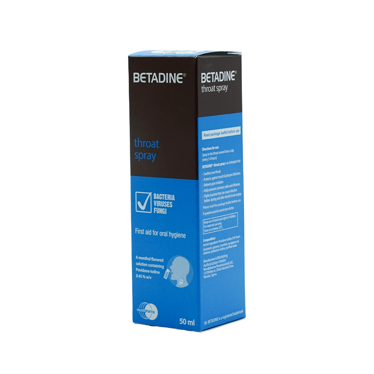 Betadine Throat Spray 50ml