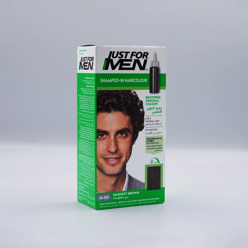 JFM SHAMPOO H-50 DARKEST BROWN