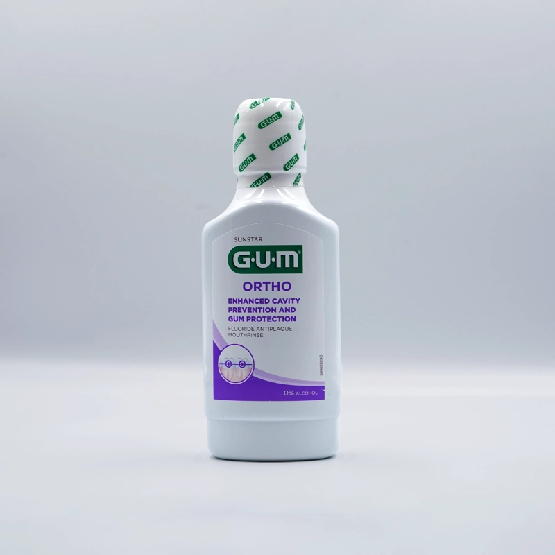 GUM ORTHO MOUTH WASH 300ML