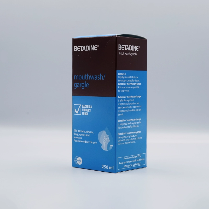 BETADINE MOUTH WASH 250ML