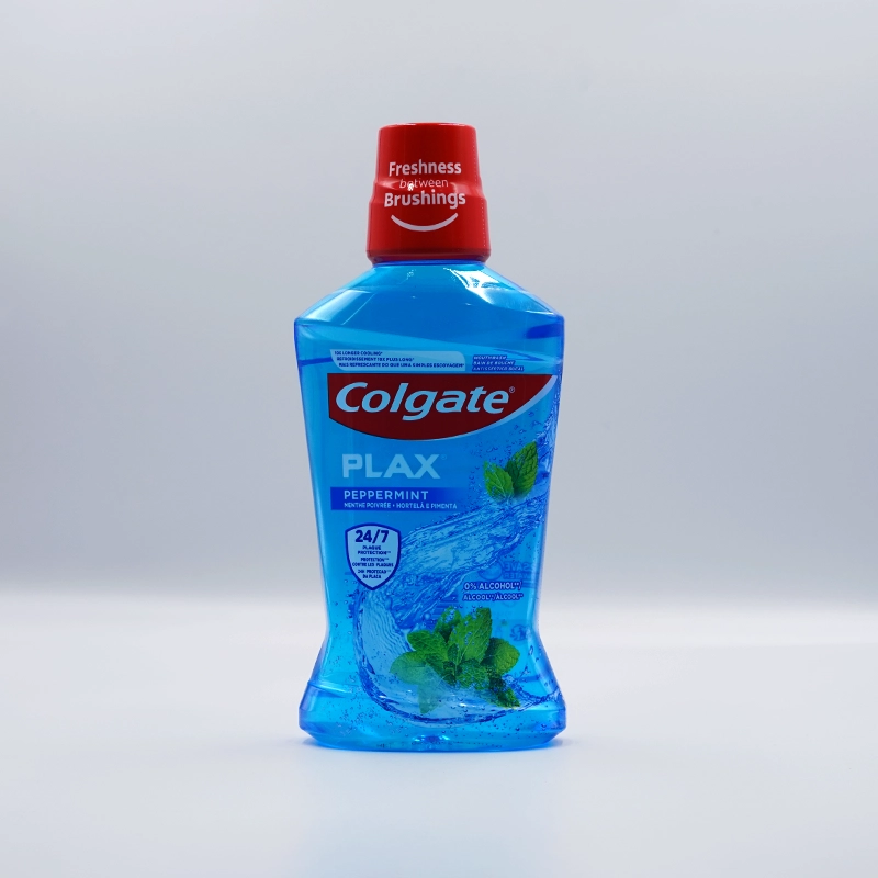 COLGATE PLAX PEPPER MINT M/W 500 ML