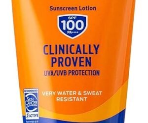 Banana Boat Sport Ultra Sunscreen Lotion-SPF100-UVA/UVB Protection-Clinically Proven- Very Water & Sweat Resistant-Lightweight-Non Greasy-Quick Absorption-Protection from Skinburn Damage-90ml