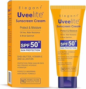 Elegant Uveelite SunscreenCream SPF 50+