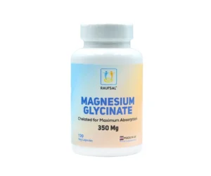 RAUFSAL Magnesium Glycinate 350mg (120 Veg Capsules)