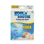 Kool’n Soothe Cooling Gel Sheet Child Fever 4 Sheets