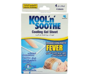 Kool’n Soothe Cooling Gel Sheet Child Fever 4 Sheets